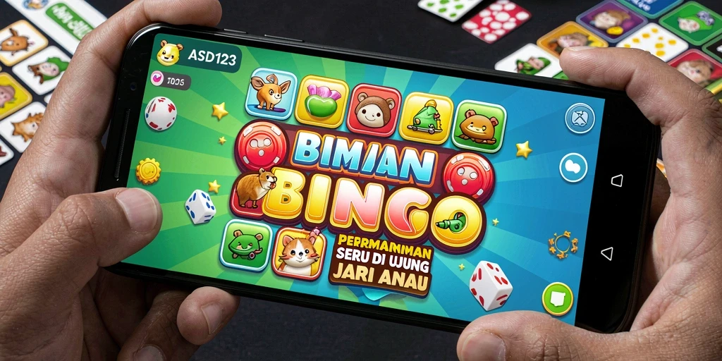 Tampilan menawan gameplay Bingo di ASD123 yang penuh warna.