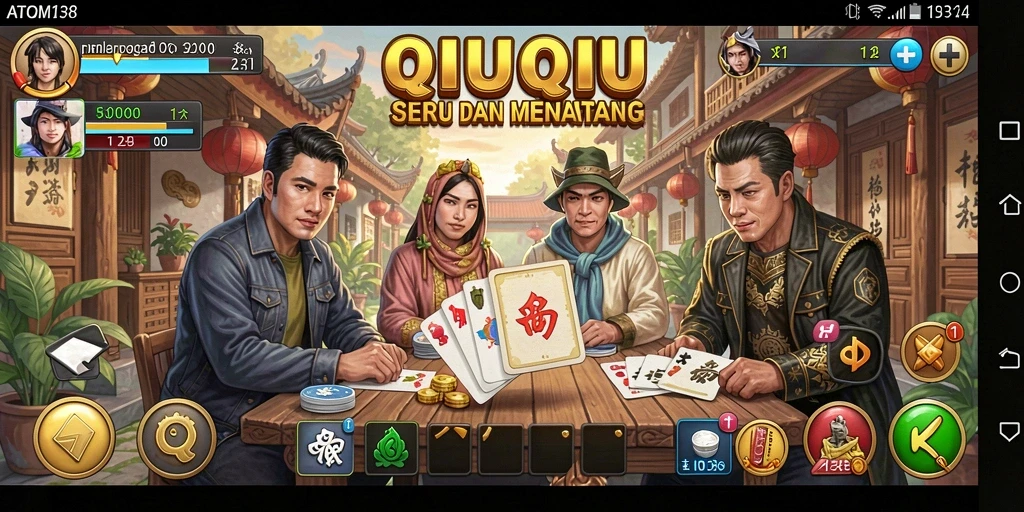 Gameplay seru ATOM138 dengan nuansa kompetitif QiuQiu.