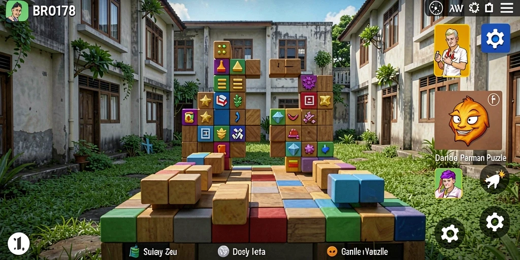 Gameplay menantang dan menyenangkan dalam BRO178.