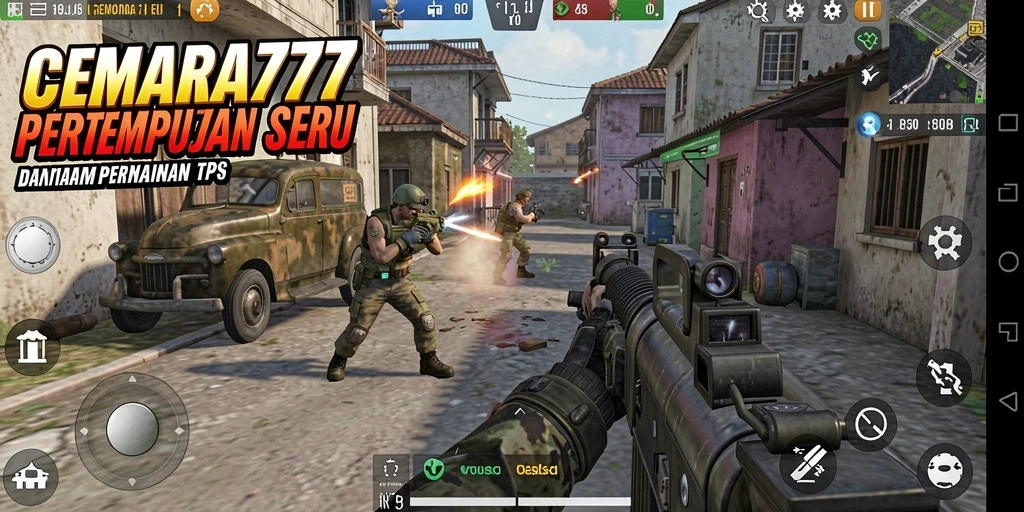 Gameplay seru dari CEMARA777 dalam aksi TPS