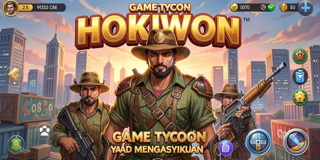 Tampilan gameplay HOKIWON yang menarik dan penuh tantangan.