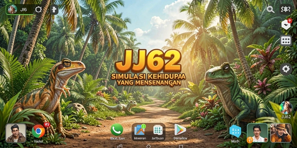 Gameplay JJ62 yang realistis dan interaktif menambah keseruan bermain.