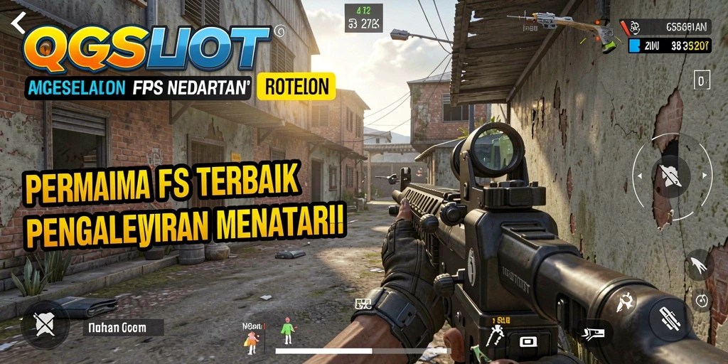 Tampilan gameplay yang menegangkan dan mendebarkan di QQSLOT.