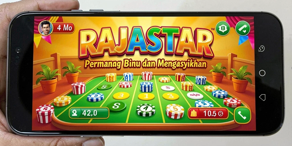 Screenshot gameplay RAJASTAR dalam suasana seru Bingo.