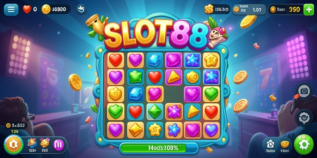 Tampilan gameplay SLOT88 yang seru dan menarik.