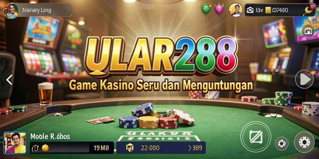 Gameplay menarik ULAR288 dengan berbagai jenis permainan kasino.