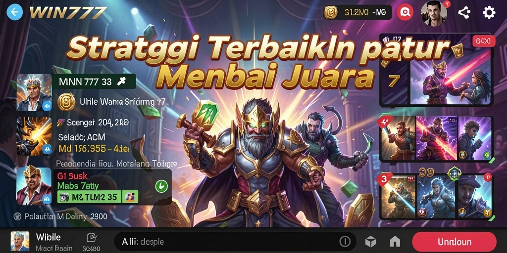 Screenshot gameplay <strong>WIN777</strong> menunjukkan strategi yang dinamis dan mendebarkan.